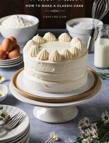 Homemade White Cake – Easy White Cake Recipe for Any Celebration