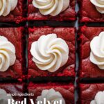 Red Velvet Brownies for Sweet Easy Recipes Fans