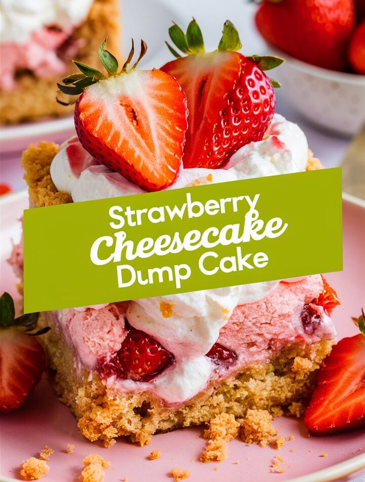 Strawberry Cheesecake Dump Cake – sweet potato dump cake recipes easy