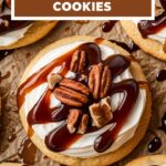 Copycat Crumbl Salted Caramel Cheesecake Cookies – Easy Cookie Recipes