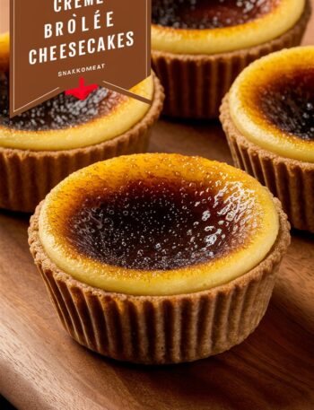 Mini Crème Brûlée Cheesecakes – Mini Desserts Made Easy