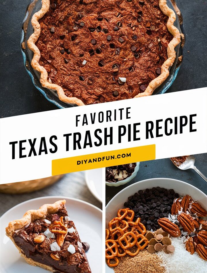 Texas Trash Pie – A Sweet and Salty Favorite from Our Easy Pie Recipes
