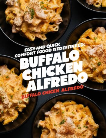 Buffalo Chicken Alfredo Pasta Easy Recipe