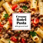 Creamy Velveeta Beef & Bowtie Pasta – Easy Recipes with Ground Beef
