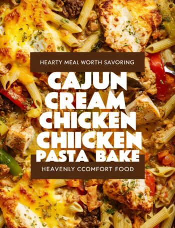 Cajun Cream Cheese Chicken Pasta Bake – easy chicken recipes