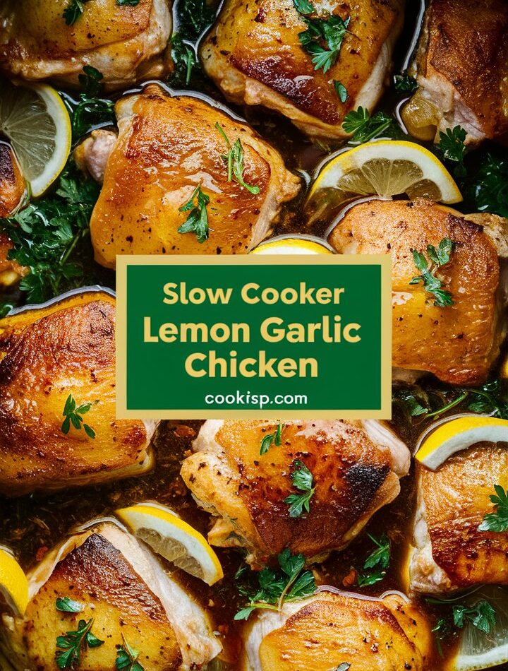 Slow Cooker Honey Garlic Chicken – Easy Slow Cooker Recipes for Dinner