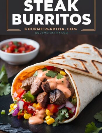 Steak Burritos – easy recipes with ground beef for busy nights