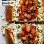 Chicken Bacon Ranch Stuffed Bread – Easy Recipes for Dinner Favorite