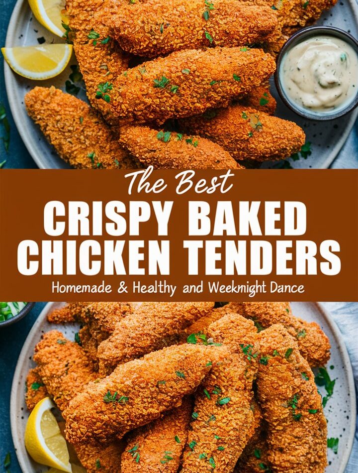 Homemade Baked Chicken Tenders – Easy Recipes for Dinner