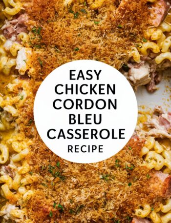 Creamy Chicken Cordon Bleu – easy chicken recipes for any dinner night
