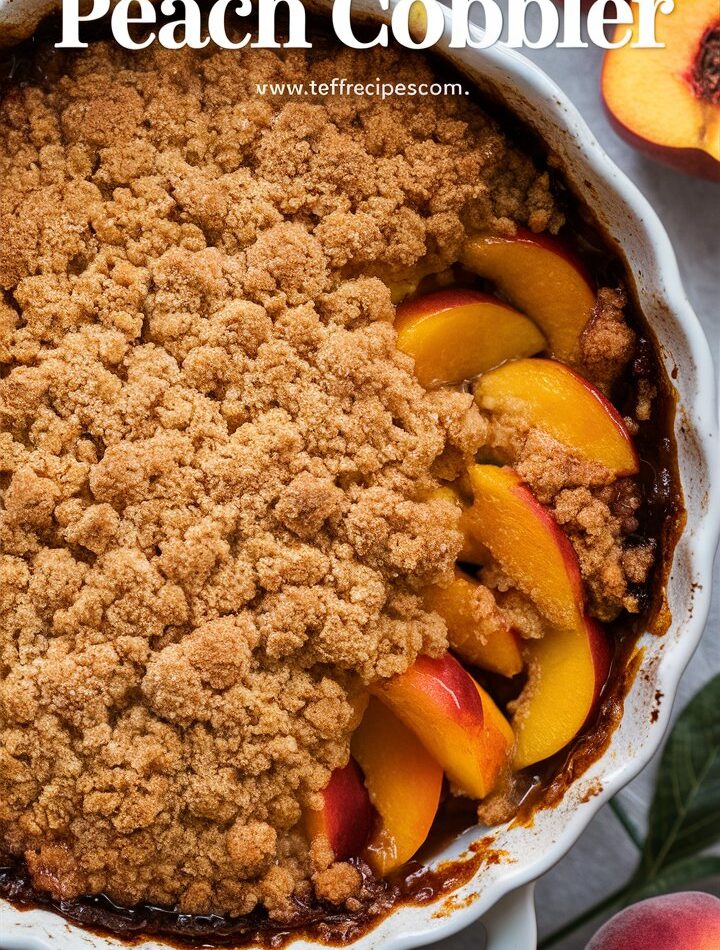 The Best Peach Cobbler for Easy Dessert Recipes Lovers