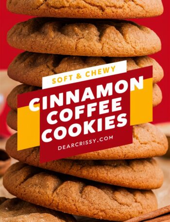 Cinnamon Coffee Cookies – Air Fryer Cookies Easy Recipes