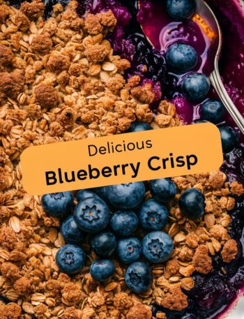 Easy Blueberry Crisp Recipe for Sweet Cravings