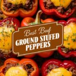 Easy Stuffed Bell Peppers with Ground Beef