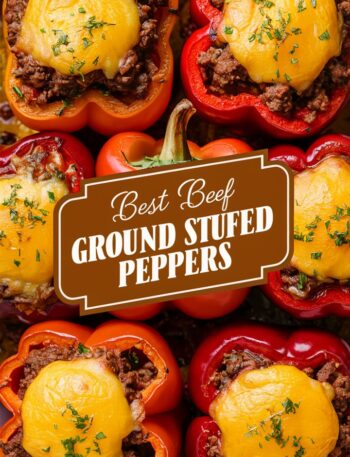 Easy Stuffed Bell Peppers with Ground Beef