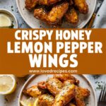 Honey Lemon Pepper Wings Easy Recipes for Dinner