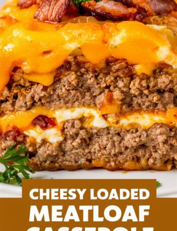 Cheesy Loaded Meatloaf Casserole – Easy Recipes With Ground Beef