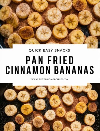 Pan-Fried Cinnamon Bananas – Butter Swim Biscuits Easy Recipes