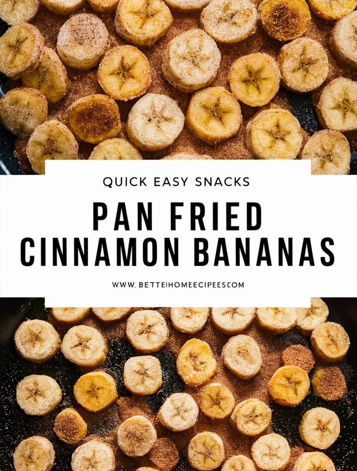 Pan-Fried Cinnamon Bananas – Butter Swim Biscuits Easy Recipes