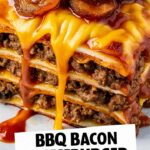 BBQ Bacon Cheeseburger Lasagna – Easy Recipes with Ground Beef