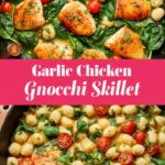 Garlic Chicken Gnocchi Skillet – Quick and Easy Recipes for Dinner