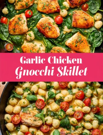 Garlic Chicken Gnocchi Skillet – Quick and Easy Recipes for Dinner
