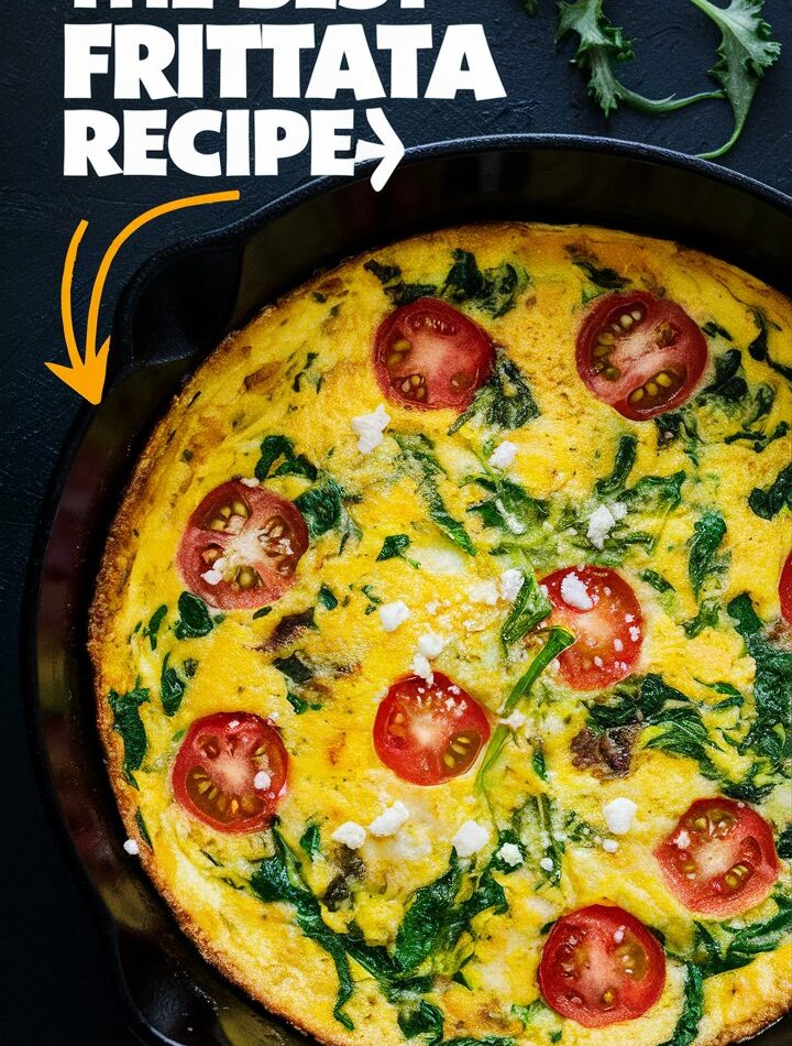 French Onion Frittata – A Classic Twist on Easy Recipes for Dinner