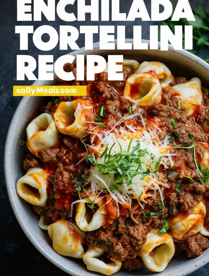 Beef Parmesan Tortellini – Easy Ground Beef and Pasta Recipes