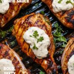 Cajun Grilled Chicken with Alabama White Sauce – Easy Recipes with Rotisserie Chicken