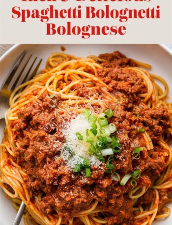 Spaghetti Bolognese – Easy Recipes with Ground Beef