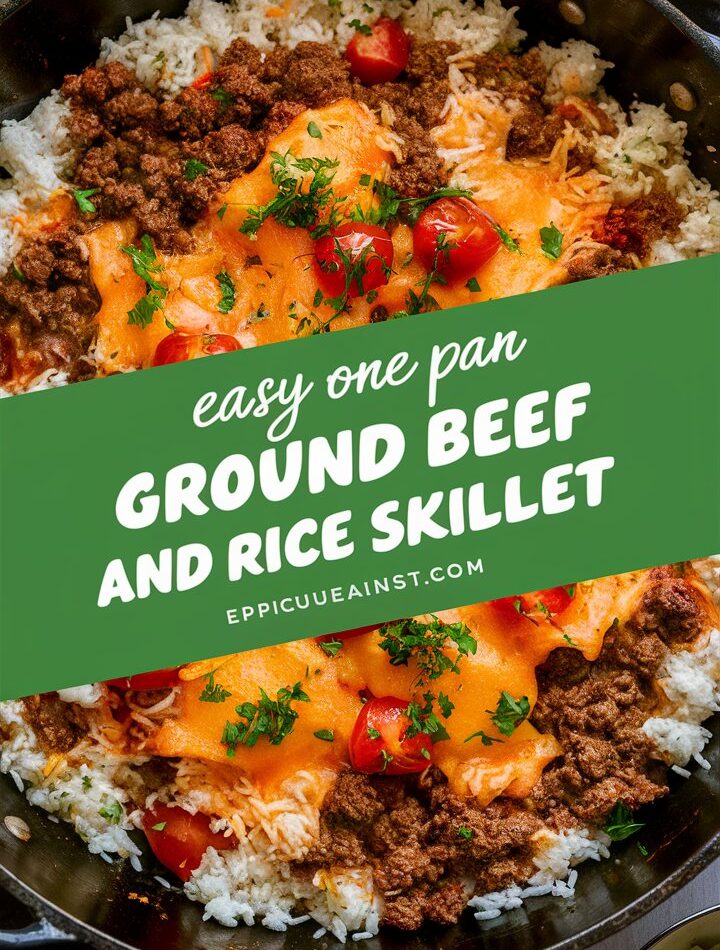 Ground Beef and Rice Skillet – Easy Recipes with Ground Beef