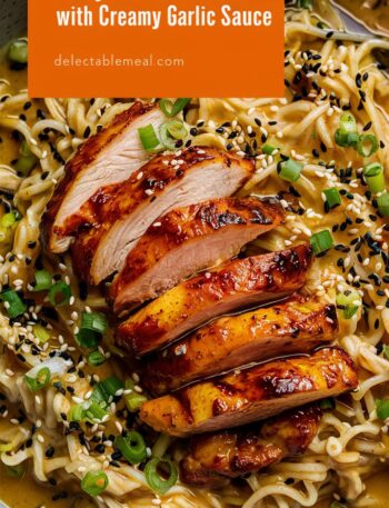 Fiery Chicken Ramen with Creamy Garlic Sauce – chicken ramen noodle recipes easy