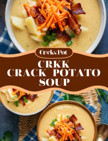Crock Pot Crack Potato Soup – Cheesey Potatoes Easy Recipe