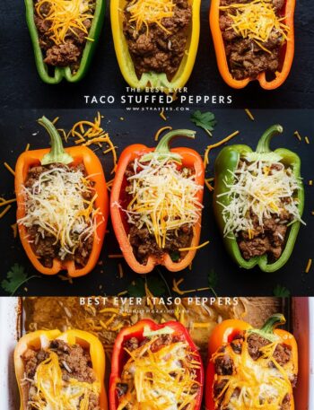 Taco Stuffed Peppers – Easy Recipes With Ground Beef