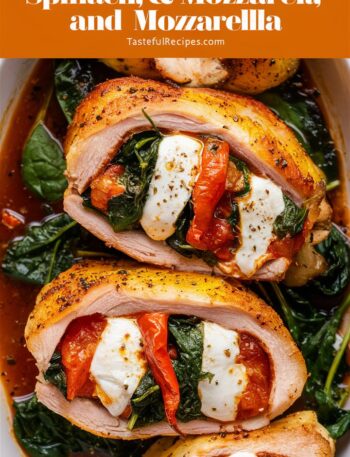 Roasted Red Pepper Stuffed Chicken – Easy Chicken Dinner Recipes