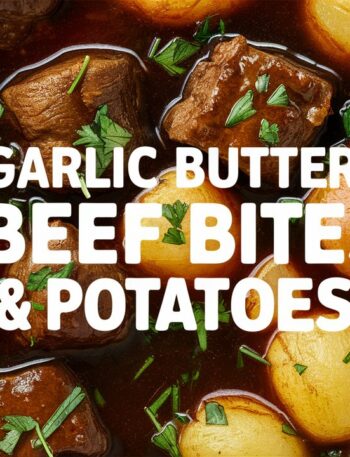 Slow Cooker Garlic Butter Beef Bites and Potatoes – Easy Recipes for Dinner
