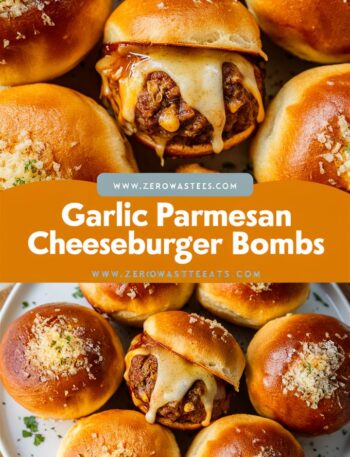Garlic Parmesan Cheeseburger Bombs – Easy Dinner Recipes Everyone Will Crave