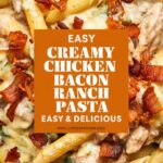 Creamy Chicken Bacon Ranch Pasta – Chicken Stirfry Easy Recipe