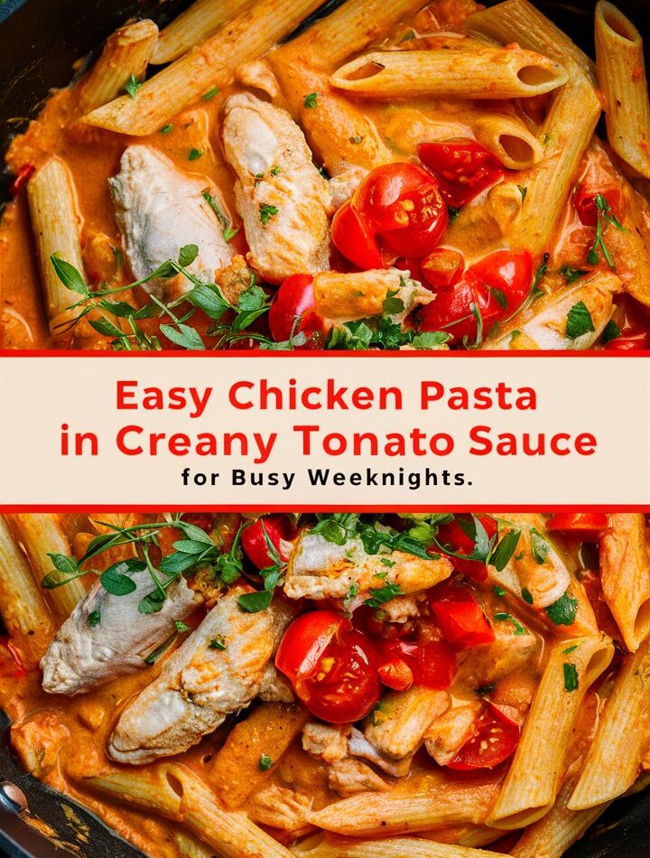 Easy and Creamy Tomato Garlic Pasta Recipe for a Quick Dinner