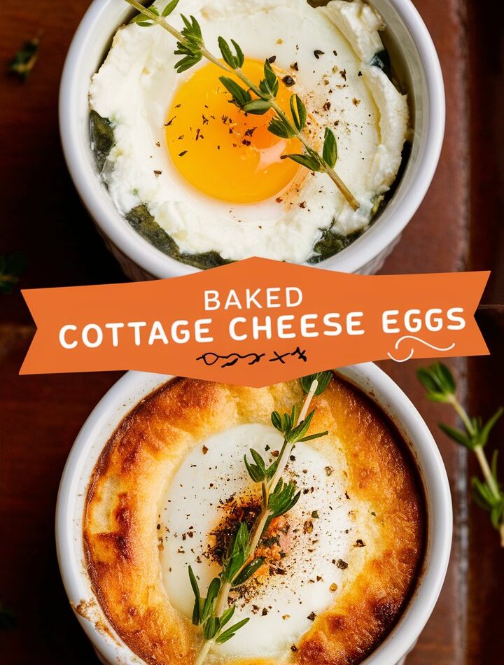 Cottage Cheese Egg Bake – Light, Fluffy & Protein-Packed!