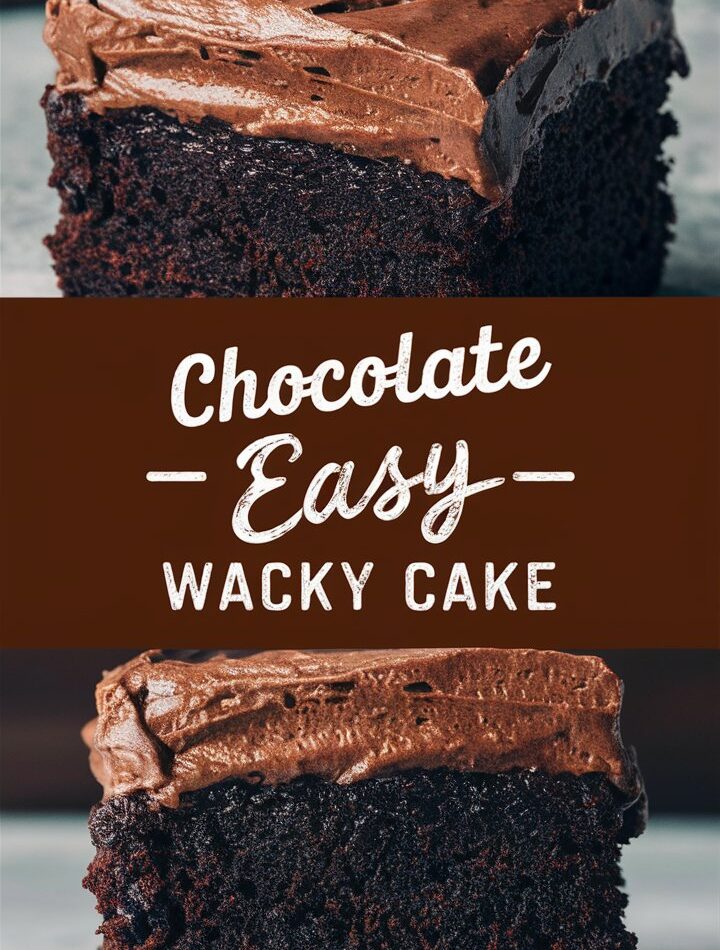 Crazy Wacky Cake – Sweet Easy Recipes for Chocolate Lovers