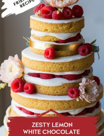 White Chocolate Raspberry Cake Recipe (Easy & Delicious!)