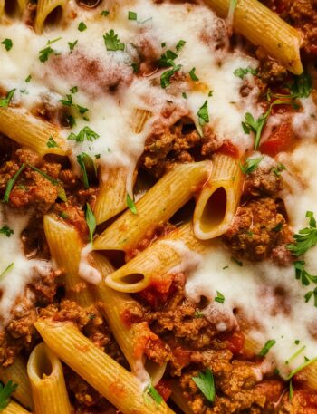 Philly Cheese Steak Pasta Recipe – Creamy, Cheesy, One-Pot Comfort!