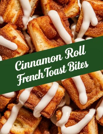Cinnamon Roll French Toast Bites – A Sweet and Easy Breakfast Treat!