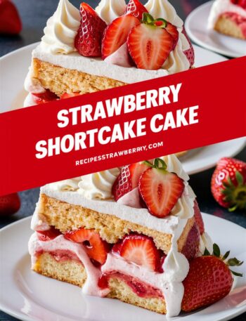 Strawberry Shortcake – A Classic, Fresh, and Irresistible Dessert!