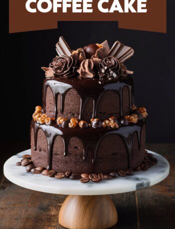 Coffee Chocolate Cake Recipe – Sweet Easy Recipes Cake You’ll Love
