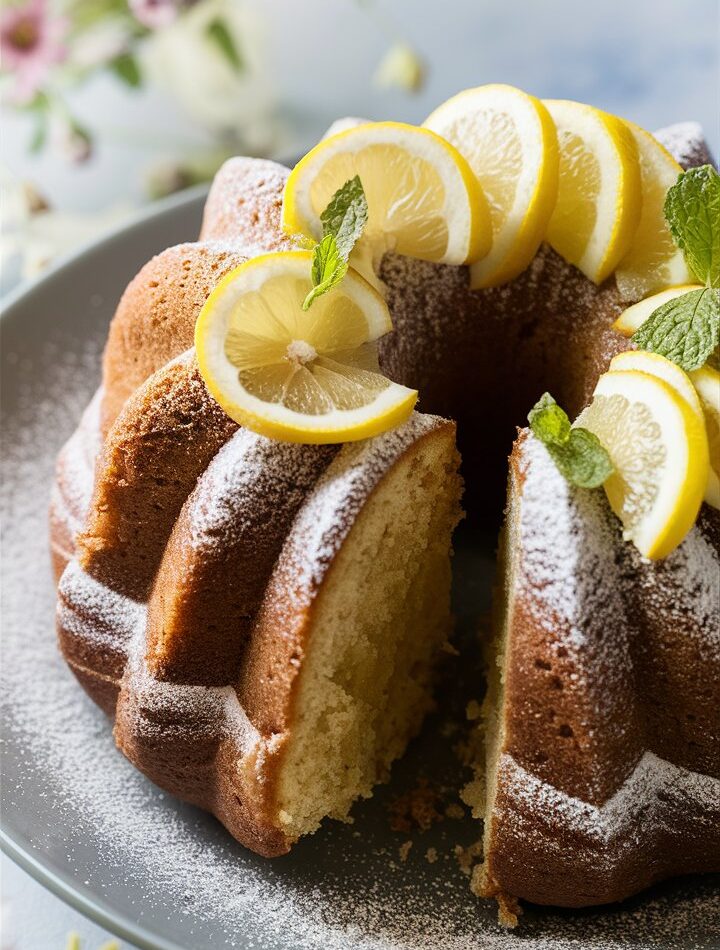 4-Ingredient Pound Cake for Sweet Easy Recipes