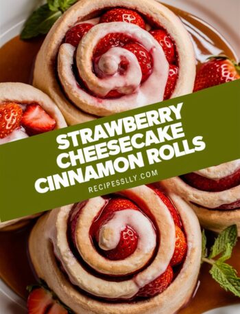 Strawberry Cheesecake Cinnabon Rolls