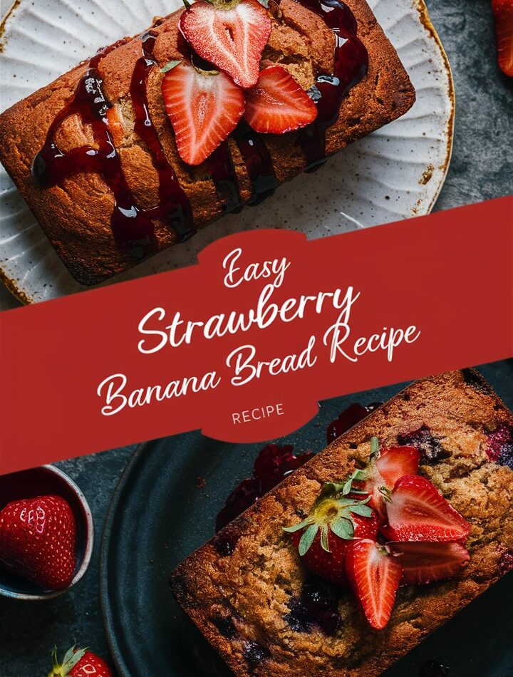 Easy Strawberry Banana Bread Recipe: A Fruity Twist on a Classic Favorite!