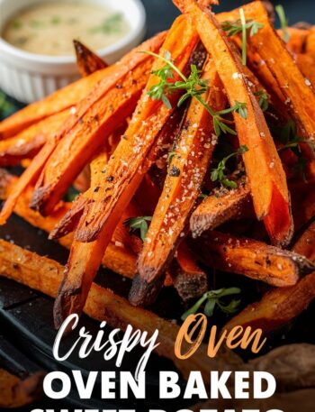 Crispy Oven-Baked Sweet Potato Fries